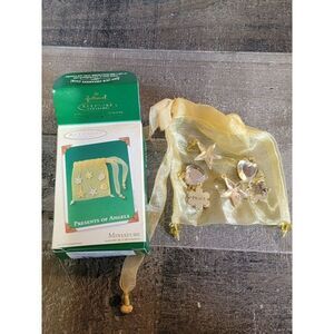 Hallmark presents of angels 2003 ornament‎ Xmas Decor heart snowflake